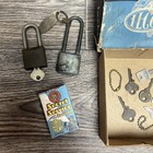 Padlocks Vintage  lot Of 3  Master Lock Corbin Hurd