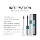 Vibely 4d 2-in-1 Mascara Waterproof Volume Length Curl Smudge-proof Us