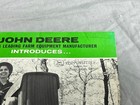 Vintage John Deere 110 Lawn Garden Tractor Sales Brochure Catalog 1963 Rare Orig
