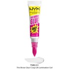 1 Nyx The Brow Glue Crazy Lift Brow Lamination Gel  tsbg01 - Transparent  joy s 