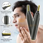 New Nose Ear Face Neck Eyebrow Hair Mustache Beard Trimmer Shaver Clippers