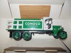 Ertl Conoco - 1925 Kenworth Stake Truck Bank -  Limited Die Cast Metal W box