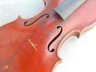 Gorgeous   Fine  Antique 3 4 German Violin C  1920 For Expert Restoration repair