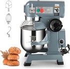 15 20 30 Qt Commercial Food Mixer 3-speed Industrial Food Mixer Safety Guard New
