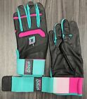 New Sportz Drip Adult Small medium Premium Pro Short Cuff Batting Gloves - A S m