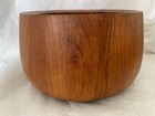 Vintage Dansk Danish Modern Design Staved Teak Wood Salad Serving Bowl Signed