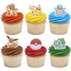 Pok  mon    Cupcake Rings     12 Count