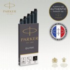 Parker Quink Black Ink Cartridge Refills For Fountain Pens Pack Of 5