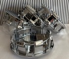 4x Chrome 83mm Wheel Center Hub Caps For Suburban Tahoe Silverado 1500 2014-2023