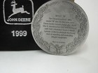  4 In Series -- 1999 John Deere Pewter Christmas Ornament -- Model M