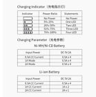 Smart Four Slot Li-ion Battery Usb Charger For 3 6v 3 7v 14500 aa aaa Etc