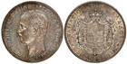     Ngc     Greece     Silver 5 Drachm     1875     Ms61     Rare In Unc     Uh
