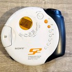 Sony D-fs601 Walkman Discman Tv weather fm am Radio G-protection Tested Works