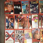 Lot Of Vintage Time Magazine Issues From The 1980s   1999s  read Disc 
