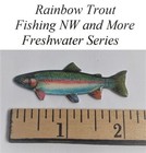 Rainbow Trout Hat Or Lapel Pin - Pin Pals Freshwater Series