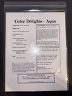 Color Delights - Aqua  Needle Delights Originals By Kathy Rees