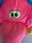 Fisher Price Puffalump Big Things Elephant Pink Vtg 1994 Plush Puffy Large Jumbo