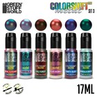 Chameleon Acrylic Paint Set 3 - Colorshift Airbrush Brush Color Shifting