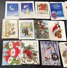Vintage Christmas Greeting Card Assortment Lot Of 30 Unused