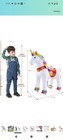 Wonderides Ride On Unicorn Toy  Kids Ride On Horse Pony For 3-5 Years M332 New