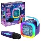 Kpop Demon Hunters Bluetooth Karaoke Machine For Kids  Wireless Microphone