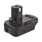 1 Adapter Fits Dewalt 20v Max milwaukee M18 Batteries To For Ryobi 18v One  Tool
