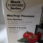 Cuisinart Black Chrome Series Mini-prep Processor 2 Speeds 21 Oz  Brand New