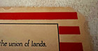 Ww1 Postcard Flag With Union Forever Poem Message Dated 1918