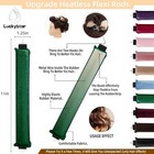 4x jumbo Heatless Curling Roller For Long Hair To Sleep In overnight Blowout Rod