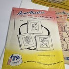 Vintage Collection Of Aunt Martha s Iron-on Hot Iron Embroidery Transfers Lot