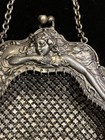 Antique Sterling Silver Art Nouveau Mesh Purse Deitsch Bros  New York