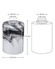 Karyfine Cylinder Glass Lamp Shade For Pendant Light 1 65in Fitter Decorative