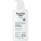 Eucerin Baby Wash   Shampoo Pro-vitamin B5   Natural Shea Butter 13 5 Oz 6 Pack