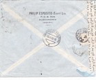 Egypt 1953 Airmail Censored Cover Sent To Austria W Cairo Cd  W Unbarred Stamps