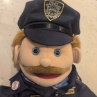 Vintage 2002 Sunny   Co Toys Gs4308 I m  Goodman Police Officer Puppet W  Stick