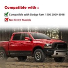 Bolt-on Fender Flares For 2009-2018 Dodge Ram 1500  Factory Style  68054339ab