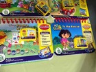 Leap Frog My First Leap Pad With 6 Books 5 Cartridges Tested And Works 