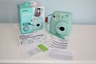 Fuji Film Instax Mini 9 Mint Green   Watercolor Groovy Case   Photo Album Set