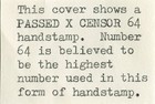 Burma 1941 X64 Censored Syriam To Usa Ww2