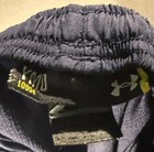 Under Armour Youth Navy Blue Loose Fit Track Pants Size Medium