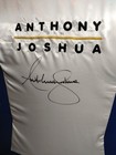 Signed Anthony Joshua Framed Under Armour Training Shirt Boxing Memorabilia