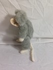 Vintage 1993 Retired Ty Attic Treasures Squeaky Gray Mouse Articulated Plush Toy
