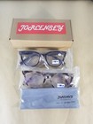 Jorcensey 2 Pack Jr4201 Black brown Tortoise 1 5 Reading Glasses 1 5x