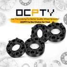 4pcs 1 5 Inch 6 Lug Wheel Spacers 6x135mm 14x1 5 Studs For Ford F150 Expedition