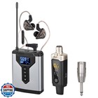 Depusheng T9-2 Wireless In Ear Monitor System With Transmitter Cl