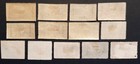 Iraq Stamps 1928 - 1923 Official Revenue British Occupation State Service X 13 