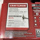 Craftsman Universal Max Axess Mechanics 85 Pc  Pass Through Socket Set 37698 