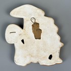 Vintage 1979 Miller Studio Chalkware Gnome With Mushrooms Wall Plaque Decor