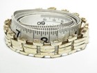 925 67g Taxco Mexico Sterling Silver Ta-115 Bracelet Damaged Goldplating 8 25 