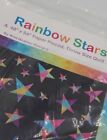 Rainbow Stars 48 x54  Paper Pieced Throw Size Quilt Pattern Wild Heather